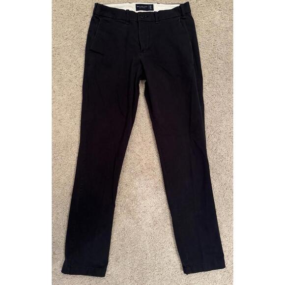 Abercrombie & Fitch Other - Abercrombie and Fitch Men's Slim Stretch Chino Pants Dark Navy Size 30x32
